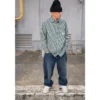 Blugi baggy pentru bărbați Worker Baggy Denim Double That