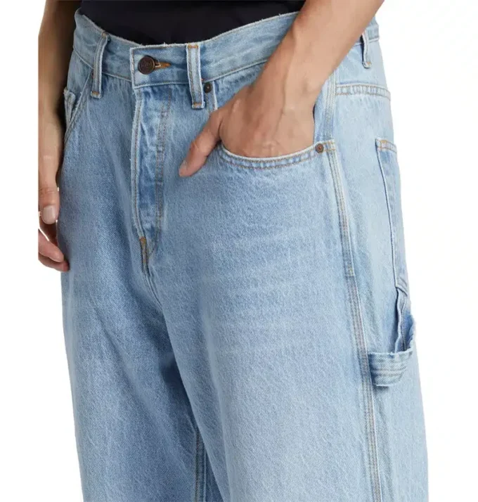 Blugi baggy pentru bărbați Worker Carpenter RIL