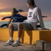 Cizmă neagră, albastră și vișinie pentru bărbați Cizmă neagră, albastră și vișinie pentru bărbați