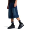 Pantaloni scurți din denim largi pentru bărbați Pantaloni scurți din denim largi pentru bărbați