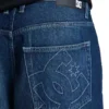 Pantaloni scurți din denim largi pentru bărbați Pantaloni scurți din denim largi pentru bărbați