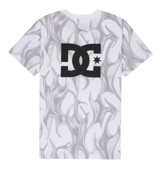 Tricou cu mânecă scurtă DC Liquid Fuego Heritage pentru copii