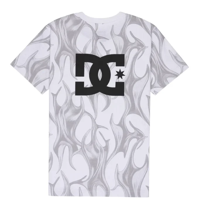 Tricou cu mânecă scurtă DC Liquid Fuego Heritage pentru copii Tricou cu mânecă scurtă DC Liquid Fuego Heritage pentru copii